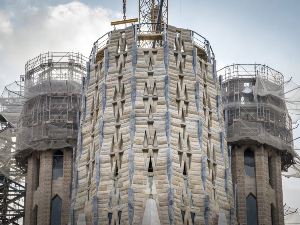 Image 2 of Coronation of the Mother of God Tower at Sagrada Familia in Barcelona