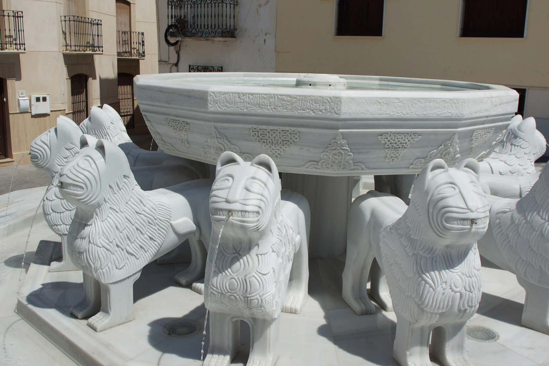 Fuente de los Leones en Macael